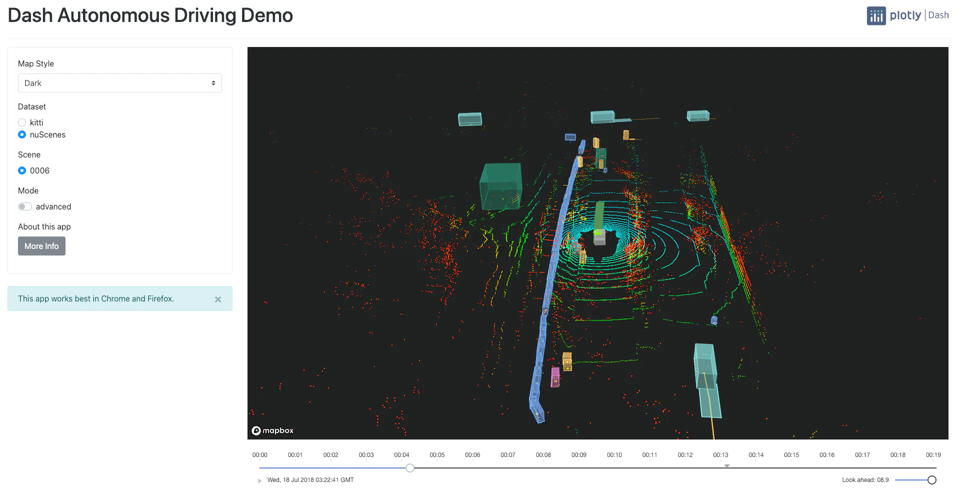 Creating an autonomous visualization system in Dash using GitHub Copilot.
