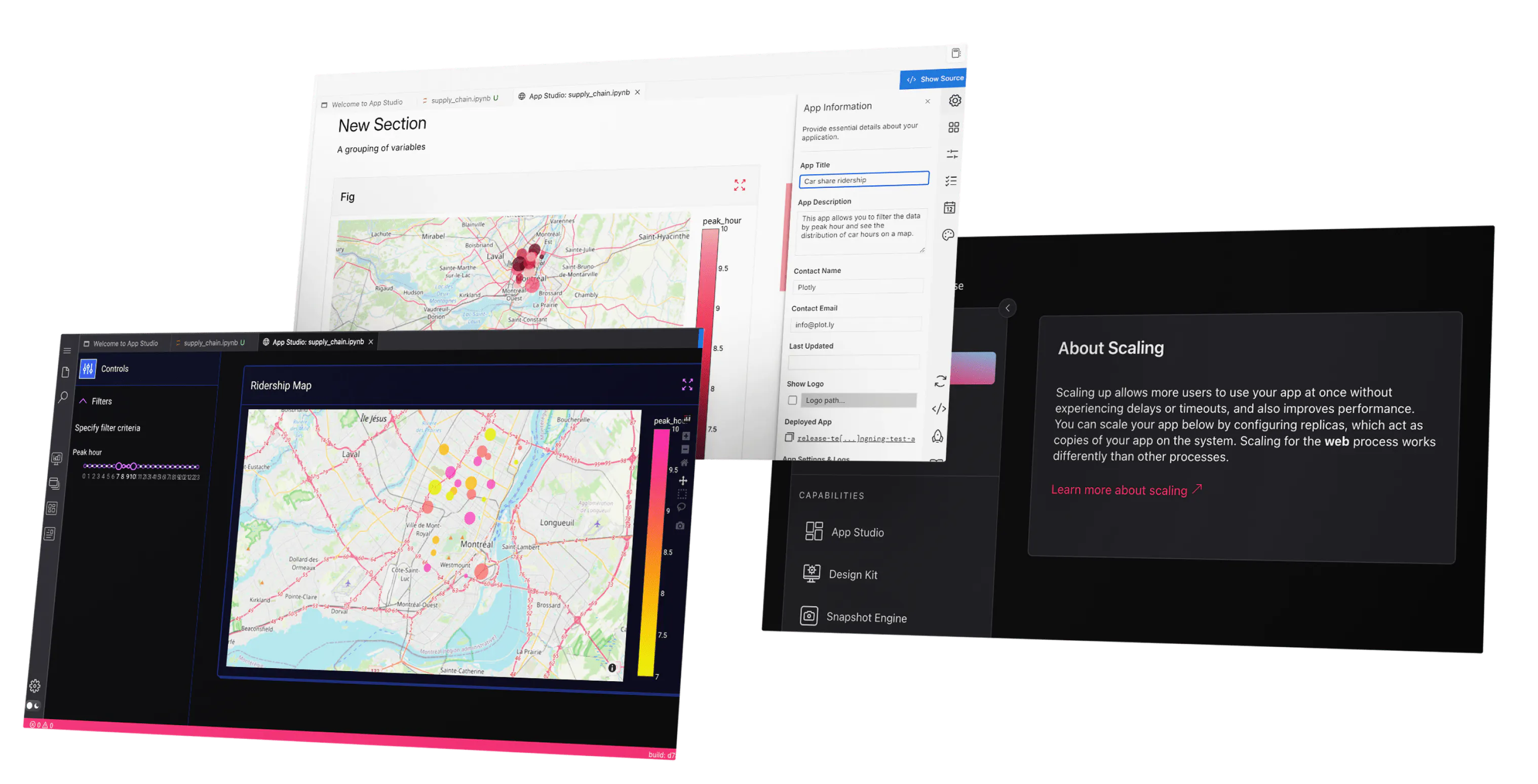 Sophisticated, visually appealing, and production-ready data apps