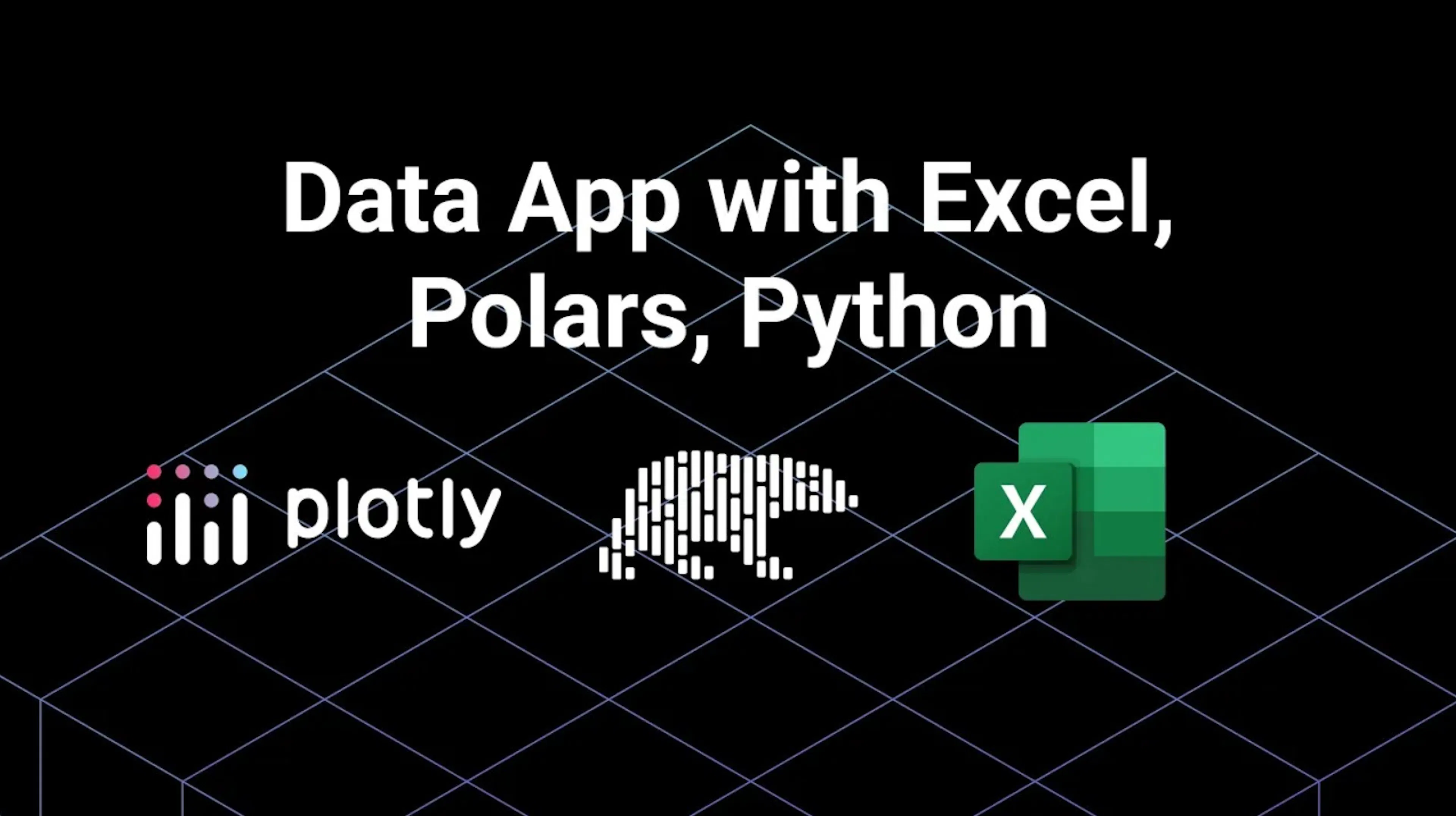 build a data app with excel polars and python