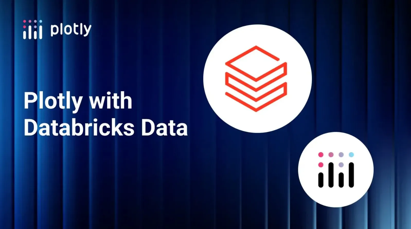 connect plotly studio to databricks with data sources