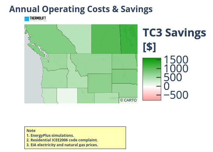 Annual Operating Costs & Savings | choroplethmapbox made by Nevr1106 | plotly